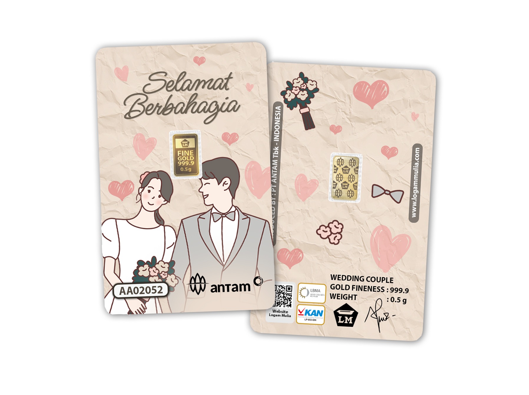 Wedding Couple  - 0,5 gr